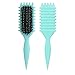 Curl Defining Brush for Curly Hair - Combing and Shaping Men's and Women's Curls to Reduce Pulling and Separation