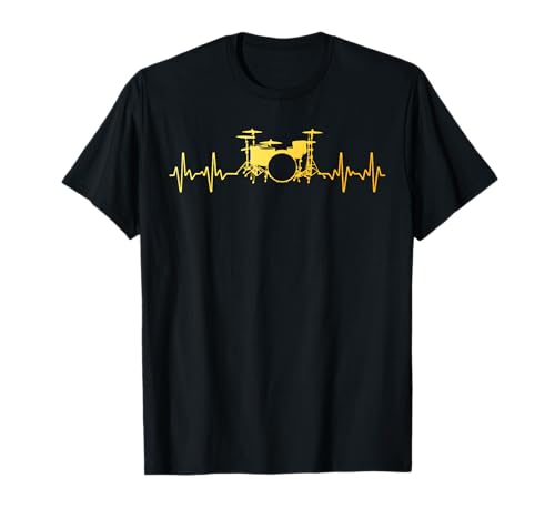 Funny Drummer Art for Men Women Kids Drumming Lover Drummer T-Shirt