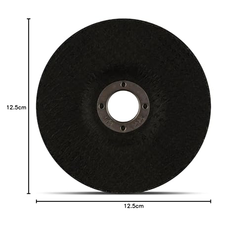 Schruppscheiben │ 5 Stück │ Ø 125 x 6.0 mm │ für Trenn- oder Winkelschleifer │ Schleifmopteller │Schleifscheiben │ Für Stahl & NE-Metall