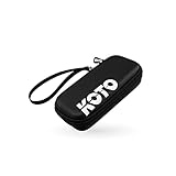 KOTO darts KOTO Kingzip Small Dartwallet Black & White - Darttasche Klein mit Reissverschluß - Schwarz & Weiß Dartetui Logo - Dart Hülle- Dartkoffer - Dartkoffer - Darts Box
