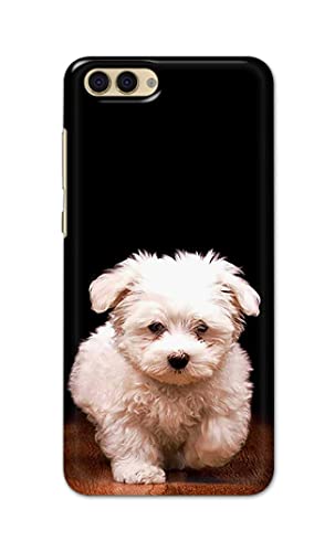 Image of Printed Hard Back Cover Case for Honor View 10 | Honor V10 Back Cover (Puppy Dog) -203