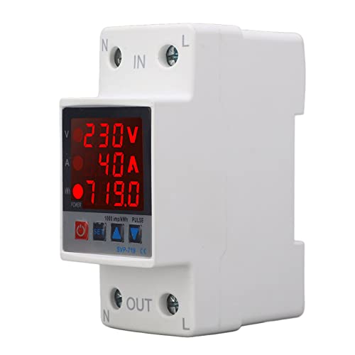 Dispositivo de Proteção contra Sobretensão, AC220V Seguro para Usar PC Shell Protetor contra Subtens