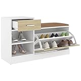 【ZAPATERO MODERNO】Este zapatero, combina bien un estilo sencillo y moderno, es un aporte ideal para mantener tus zapatos alejados del desorden y crear un ambiente ordenado.