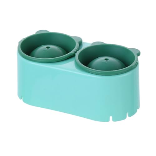 Molde para bolas de hielo de silicona con tapa verde miniatura 1