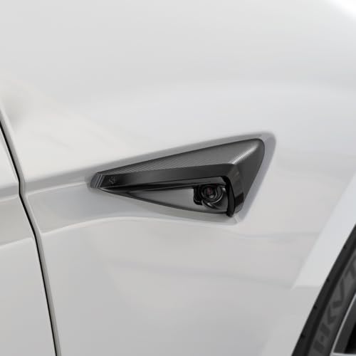 Spigen Side Camera Protection Cover for Tesla Model Y Juniper (Standard, Premium & Performance 2026/2025) and Model 3 Highland (Standard, Premium & Performance 2026/25/24) - Black