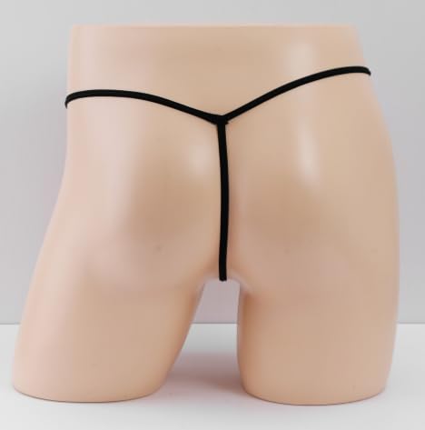 Sexy Masturbation Tube Thong for Men Holeless Elephant Nose Thong Low Rise Penis G-String Underwear Honeymoon4