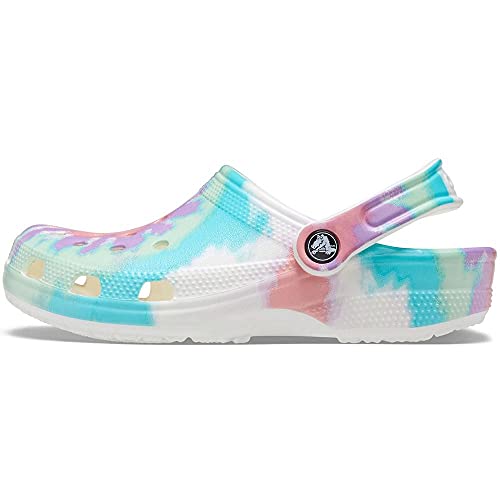 Image of Crocs unisex-adult Classic Tie Dye Graphic Clog