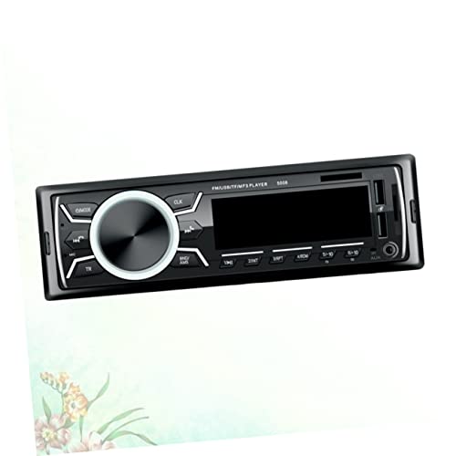 Reproductor de audio para automóvil BUGUUYO con doble USB pantalla LCD y lector de tarjeta 6