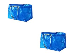 IKEA FRAKTA Einkaufstasche 2er-Set Blau
