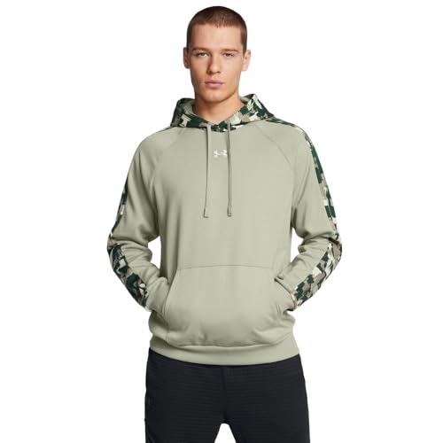 Sweat à capuche en coton premium doux Rival Fleece Under Armour homme
