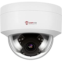 Anpviz 4MP PoE IP Dome Camera with Microphone/Audio photo