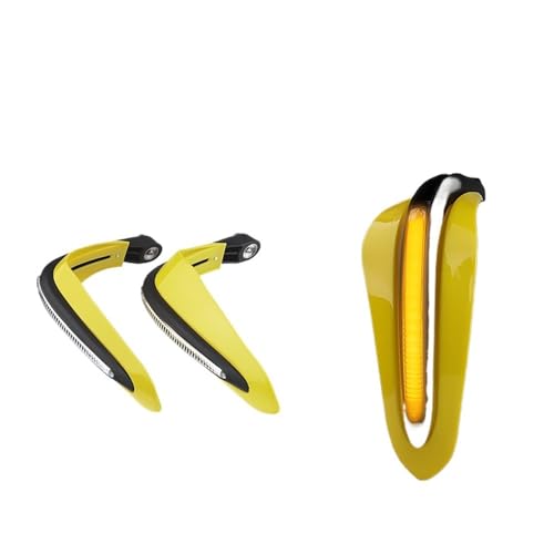 Protection poignée moto coupe-vent avec veilleuses LED pour guidon