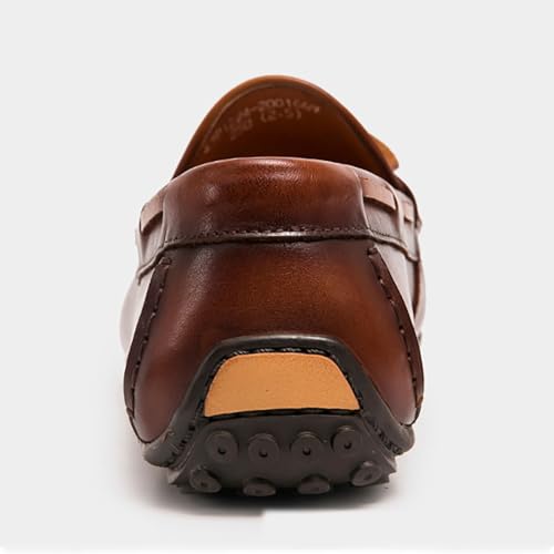 Men's Leather Oxford Shoes Anti-Slip Rubber Sole Classic Derby Business Formal Wedding Slip-Resistant Casual Dress Shoes4