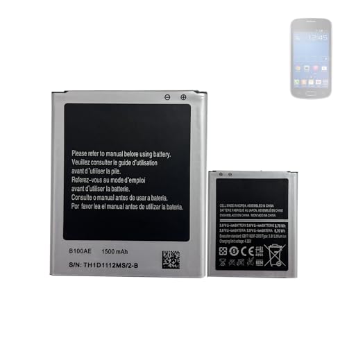 Highakku Batterie de Remplacement B100AE Compatible avec Galaxy Trend Lite GT-S7390