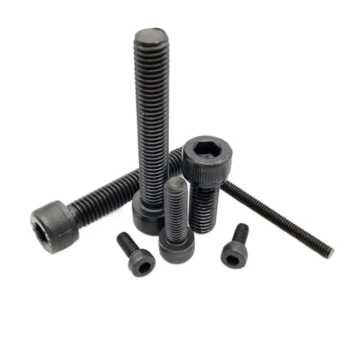 M2 M2.5 M3 M4 M5 M6 M8 DIN912 Zpt{g lW  O[h12.9 |(12mm,50pcs M2.5)