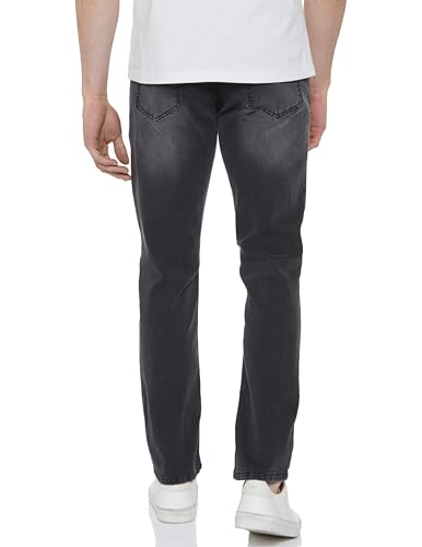 Image of INKD Men's Regular Fit Jeans - Mid-Rise | Cotton Blend | Lightweight | Classic 5 Pocket Styling
