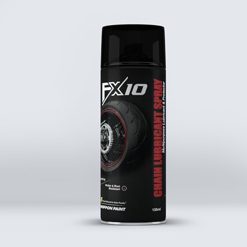 Image of Chain Lubricant Spray 135ML | High Performance Chain Lube for Bike & Motorcycle | Reduces Friction Wear Protection Rust Prevention Smooth Quiet Ride Long Lasting