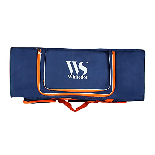 Image of Whitedot Players Polyester Cricket Kitbag, Size (Large), Navy Blue