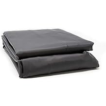 Beckett Corporation Flexible Pre-Cut PVC Liner - Ideal for Small Ponds, Koi Ponds, Water Gardens, and Fountains - 8 Foot x 10 Foot, Black, 8 Foot x 10 Foot Pond Liner -