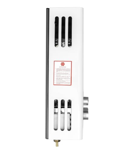 Image of 6L LPG Gas Geyser for Cylinder Gas | Pure Copper Heat Exchanger | ISI & BIS Certified | Instant Water Heater | No Electricity Required | 2 Years Warranty | White