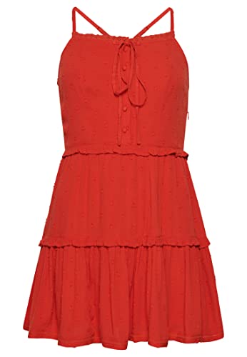 Superdry Dress Vintage Broderie Cami Dress Americana Red 38 Mujer