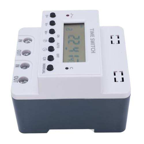 Timer switch programmable rail DIN 60A hebdomadaire pour automatisme - 8