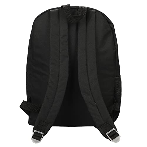 Bioworld Minecraft 5-Piece Set: 16" Backpack, Lunchbox, Utility Case, Rubber Keychain, and Carabiner