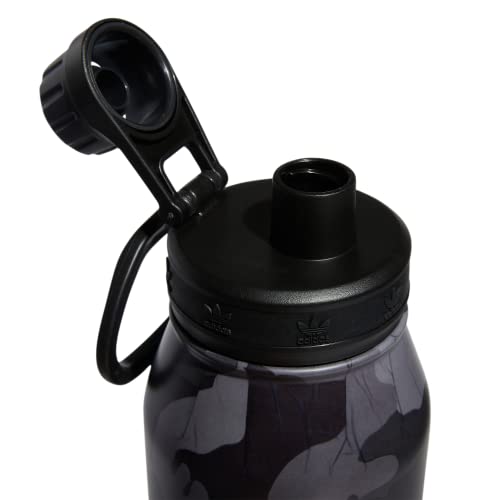 adidas Originals 1 Liter (32 oz) Metal Water Bottle, Hot/Cold Double-Walled Insulated 18/8 Stainless Steel