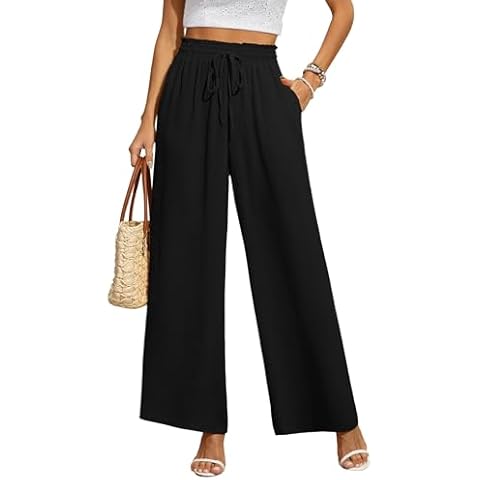 CZYINXIAN Women's Casual Wide Leg Pants Cover