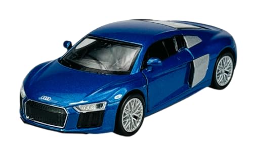 Welly A-U-D-I R8 V10 Coupe Blau neuestes Modell 2. Generation ab 2015 1/34-1/39 Metal Modell Auto Die Cast Neu im Kasten Welly A-U-D-I R8 V10 Coupe Blau neuestes Modell 2. Generation ab 2015 1/34-1/39 Metal Modell Auto Die Cast Neu im Kasten