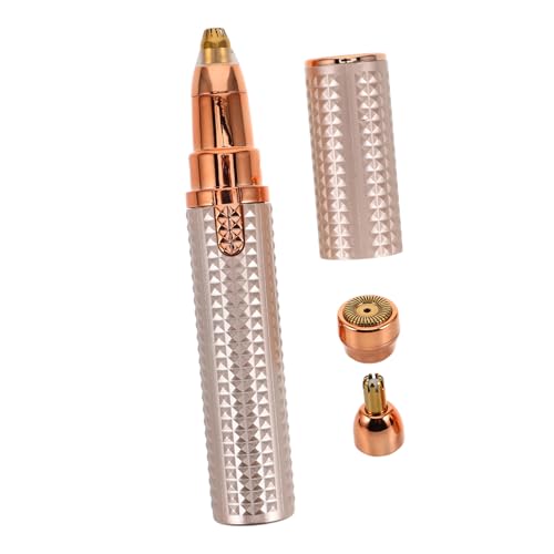 Didiseaon Electric Eyebrow Trimmer for Women Facial Nose Hair Remover Portable Precision Trimmer with Replacement Head Rechargeable Grooming Device