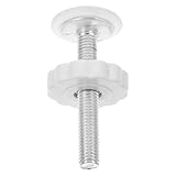 Abaodam Druckmontierte Gewindeschrauben für Schutzgitter Sicherer für Treppenschutz und Haustier...