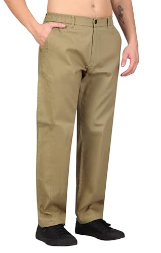 RynoGear Linen Cotton Blend Casual Pants for Men || Trousers for ...