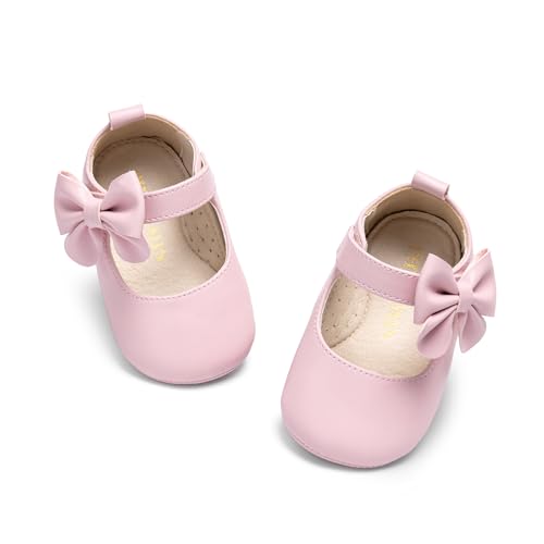 Image of PHIRAMIN Toddler Girl Mary Jane Dress Shoes-Little Girl School Uniform Shoes for Wedding Party