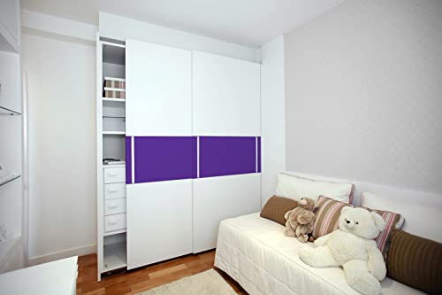 Pegatinas para muebles azul vinilo adhesivo cómoda estantería papel 100x50 7