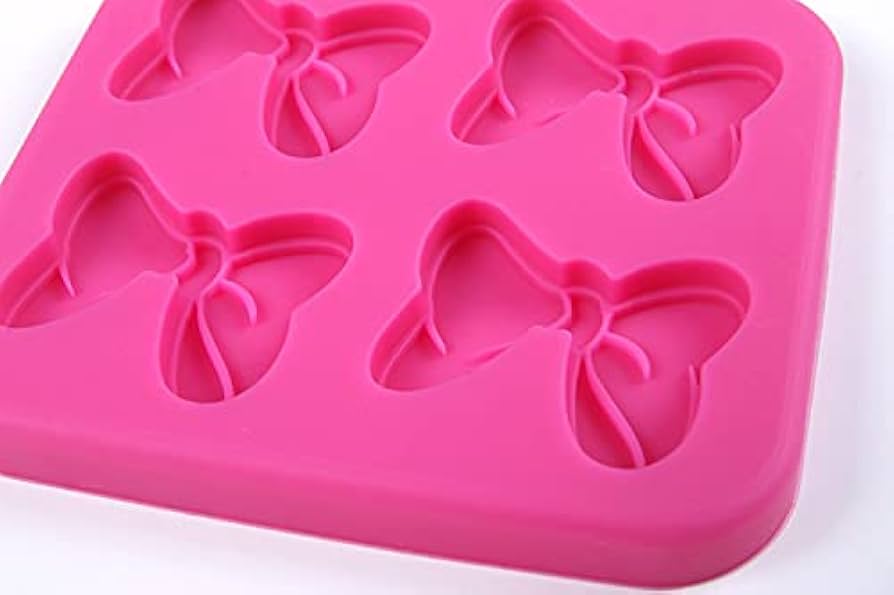 4-Hole Mouse & Butterfly Silicone Molds - DIY Candy, Chocolate & Cake Decorating
