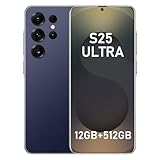 RokCokDok I25 Ultra Unlocked Smartphone, 12GB RAM 512GB ROM, HD Display, 48MP+108MP Camera, Android 15, 6800mAh Battery, 5G Dual SIM, Octa-Core Snapdragon 8 Gen3 (Purple)