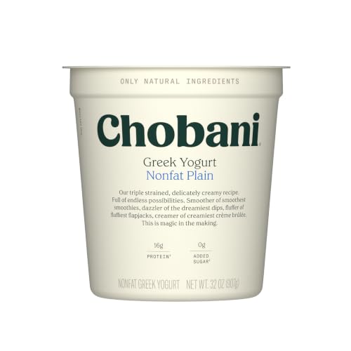Chobani® Non-Fat Plain Greek Yogurt 32oz