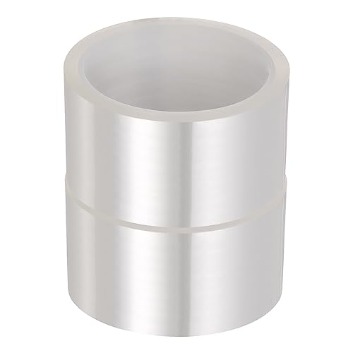 Image of HARFINGTON 2 Rolls Heat Tape High Temperature Heat Resistant Tape 50mmx33m(108ft) Sublimation Thermal Heat Transfer Tape for Sublimation Press No Residue, Clear