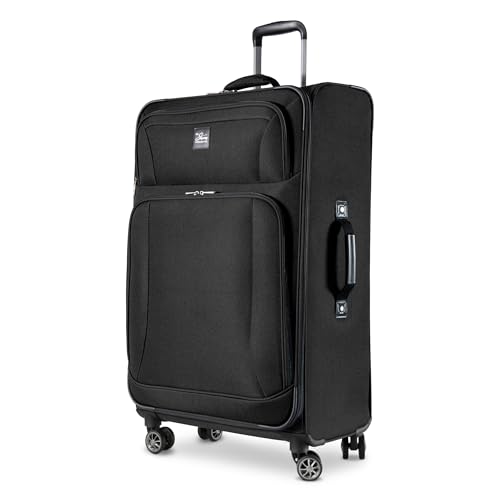 Skyway Epic 28" Softside Spinner Luggage Black