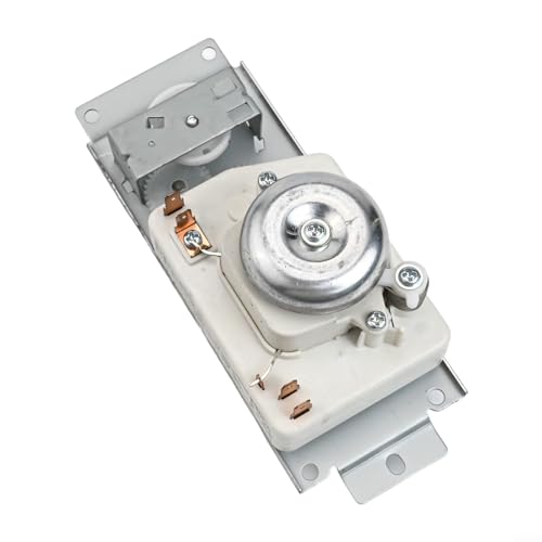 Zilimontt Minuteur pour micro-ondes en acier inoxydable pour modèles WLD35-1/P, 15 A 250 V AC, compatible avec WLD35 1S & 2S, espacement des tiges 76 mm, blanc