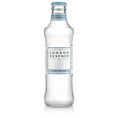 The London Essence Co. Soda Water, 6.76 fl oz ℮ 200 ml, 24 Pack