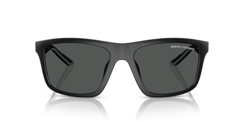 Image of Armani Exchange mens Ax4149su Universal Fit Square Sunglasses