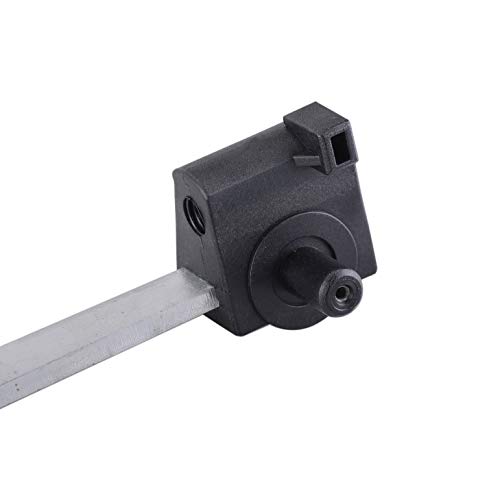 Image of A Pair Top Lock Latch Lever Repair Kit RH LH Replacement for E46 325Ci 330Ci M3 2000-2006 Convertible Models Only Left and Right (silver black)