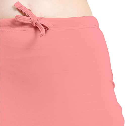 Image of Amazon Brand - Anarva Women Cotton Blended Saree Shapewear Regular Petticoat Skirt For Saree