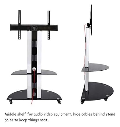 Soporte móvil para TV de 32" a 60" con ruedas y frenos miniatura 7