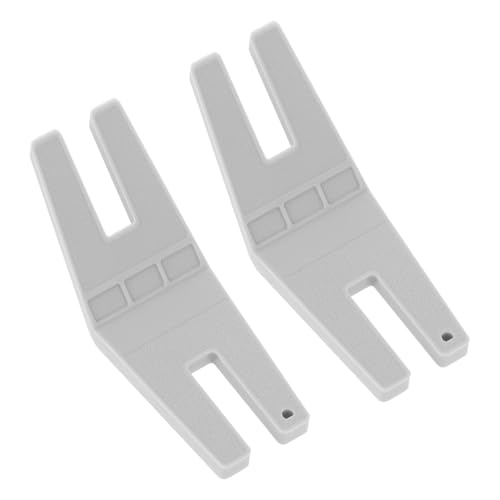 2pcs Hump Jumper Sewing Tools Denim Sewing Foot Tool for Sewing Button Clearance Plate, Sewing Tools and Gadgets, Plastic Hemmer Foot for Chunky Denim and Hemlines, Essential Sewing Accessories
