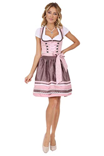 Preisvergleich Produktbild Krüger Dirndl Damen Dirndl Rose (70) 38