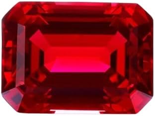 New Burma Emerald Shape Ruby Stonee Genuine & Natural Yaqoot Stone Original Certified माणिक रत्न ओरिजिनल A1+++ Graded Manik Stones 4 Carat-12 Astrology Stone Original Rubyy For Ring Wear