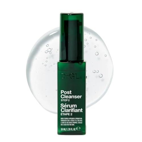 DrGL Suero clarificante después de la limpieza | Post-Cleanser Step 2 | Limpiador facial | Minimizador de poros | Elimina la suciedad y la piel muerta | 38 ml